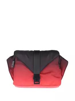 Сумка-мессенджер с эффектом омбре Ferragamo, черный