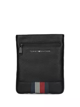 Сумка-мессенджер с логотипом Tommy Hilfiger, черный
