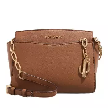 Сумка мессенджер selma Michael Michael Kors, коричневый