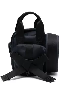 Сумка-мессенджер Simone Rocha mini Classic Bow, синий