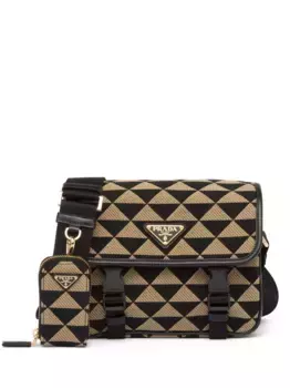 Сумка-мессенджер Symbole Prada, черный