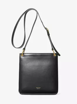 Сумка-мессенджер Tate Small Leather Michael Kors, черный