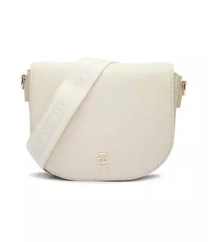 Сумка-мессенджер Tommy Hilfiger с логотипом, экрю
