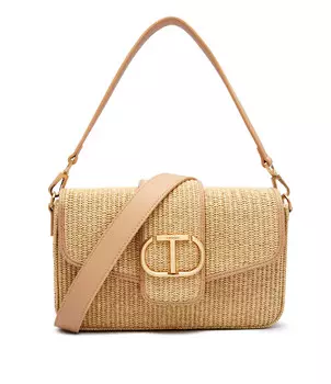 Сумка-мессенджер TWINSET TRACOLLA, бежевый