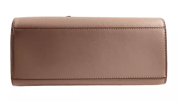СУМКА MICHAEL KORS CARMEN САФЬЯНОВАЯ КОЖАНАЯ СУМКА НА ПЛЕЧЕ, цвет Buff/Gold