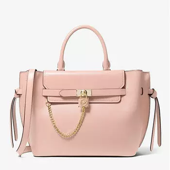 Сумка Michael Kors Hamilton Legacy Large Belted, светло-розовый