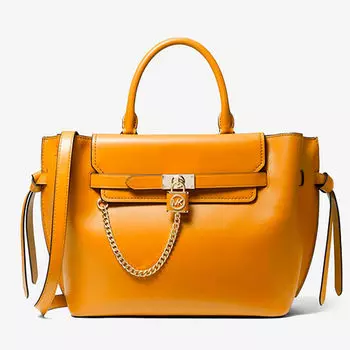 Сумка Michael Kors Hamilton Legacy Large Belted, темно-желтый