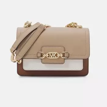 Сумка Michael Kors Heather Xbody, бежевый