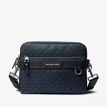 Сумка Michael Kors Hudson 2-in-1 Logo Crossbody, синий