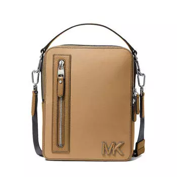 Сумка Michael Kors Hudson Leather, бежевый