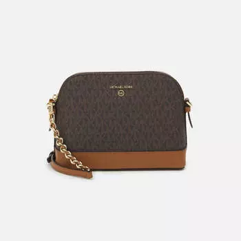 Сумка Michael Kors Jet Charm Dome, коричневый