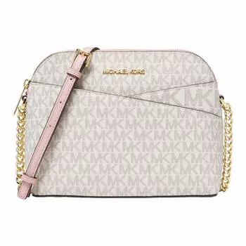 Сумка Michael Kors Jet Set Travel, белый/розовый