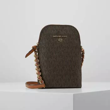 Сумка Michael Kors Jet Set Xbody, коричневый