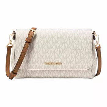 Сумка Michael Kors Medium Logo Convertible Crossbody, кремовый