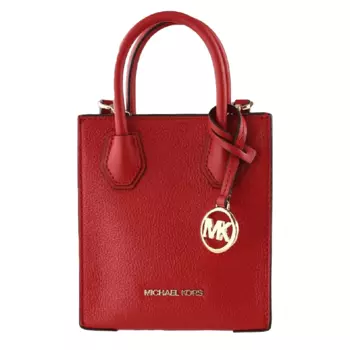 Сумка Michael Kors Mercer Extra-Small Pebbled, красный