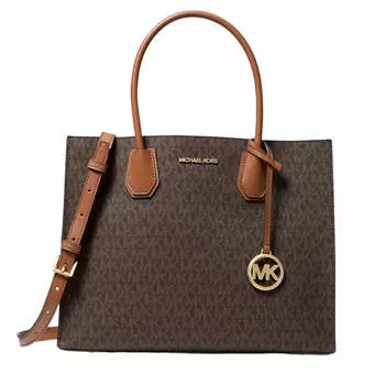 Сумка Michael Kors Mercer Large, коричневый