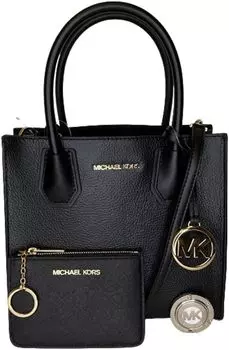 Сумка Michael Kors MICHAEL Michael Kors Mercer MD Messenger bundled SM TZ Coinpouch Purse Hook