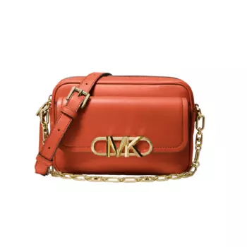 Сумка Michael Kors Parker Medium Leather Crossbody, терракотовый
