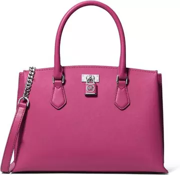 Сумка Michael Kors Ruby Medium Satchel, цвет Deep Fuchsia