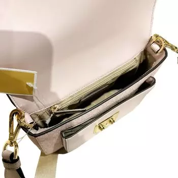 Сумка Michael Kors Sloan Medium Flap Messenger Dark Powder Blush Pink MK