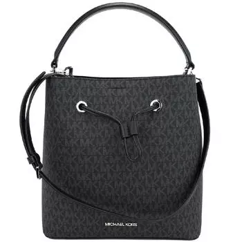 Сумка Michael Kors Suri Large Signature PVC Convertible, черный
