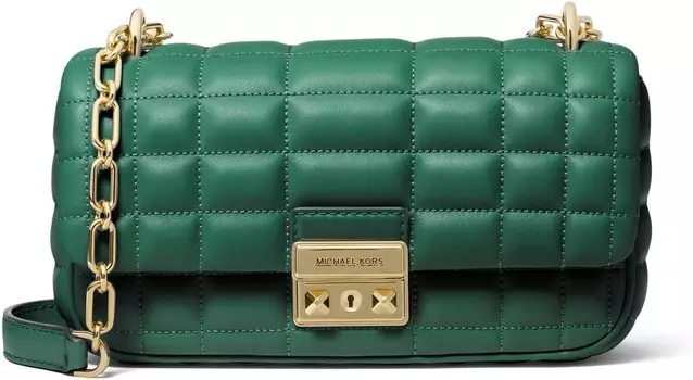 Сумка Michael Kors Tribeca Small Convertible Chain Shoulder, Bosco