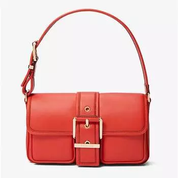 Сумка Michael Michael Kors Colby Medium Leather, ярко-красный