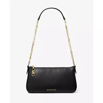 Сумка Michael Michael Kors Empire Medium Leather Pochette, черный