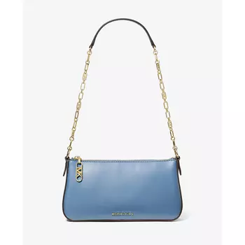 Сумка Michael Michael Kors Empire Medium Leather Pochette, синий
