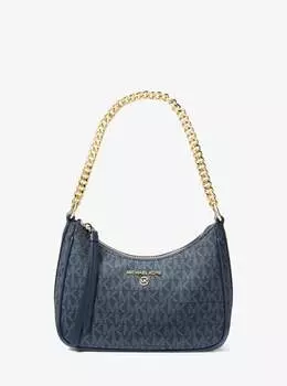 Сумка Michael Michael Kors Jet Set Charm Small Logo Pochette, синий