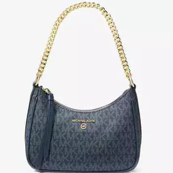 Сумка Michael Michael Kors Jet Set Charm Small Logo, темно-синий