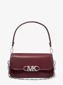 Сумка Michael Michael Kors Parker Medium Leather Shoulder, бордо
