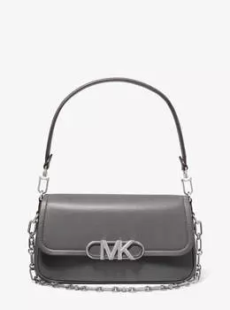 Сумка Michael Michael Kors Parker Medium Leather Shoulder, серый