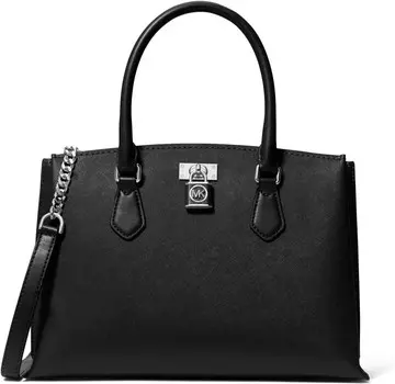 Сумка MICHAEL Michael Kors Ruby Medium Satchel, черный