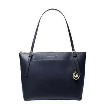Сумка Michael Michael Kors Voyager Large Saffiano Leather, темно-синий