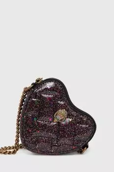 Сумка MICRO HEART CROSSBODY Kurt Geiger London, черный