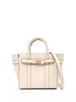 Сумка Micro Zipped Bayswater Mulberry, нейтральный цвет