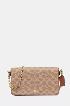 Сумка Mila Coach, коричневый