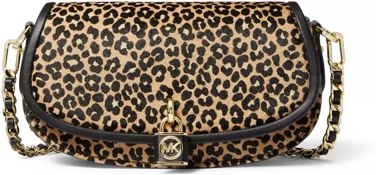 Сумка Mila Small East/West Chain Sling Messenger MICHAEL Michael Kors, цвет Black Multi