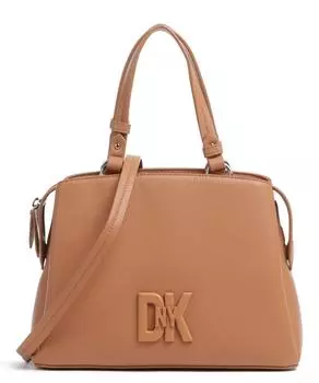 Сумка Milano Seventh Avenue из зерненой коровьей кожи Dkny, коричневый