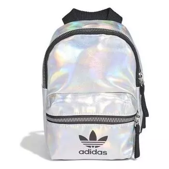 Сумка mini backpack 'silver' Adidas, серебряный