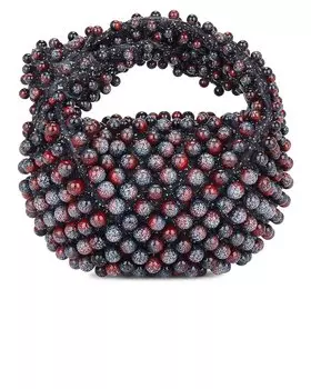 Сумка мини Bottega Veneta Mini Jodie Terrazzo Intrecciato, цвет Spheres Stud & Gold