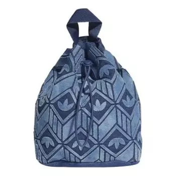 Сумка mini logo backpack 'multicolor' Adidas, синий
