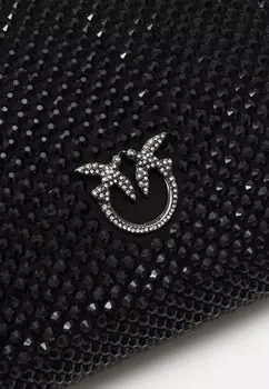 Сумка MINI LOGO Pinko, черный