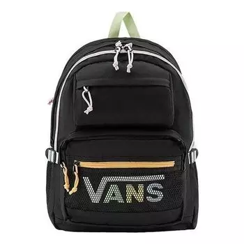 Сумка mochila stasher backpack 'black yellow' Vans, черный