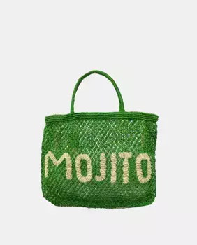 Сумка модели WORD BAG S зеленого цвета THE JACKSONS, зеленый