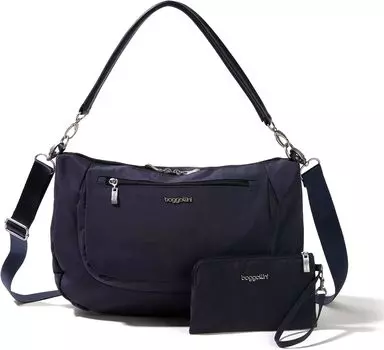 Сумка Modern Everywhere Half Moon Messenger Baggallini, цвет French Navy