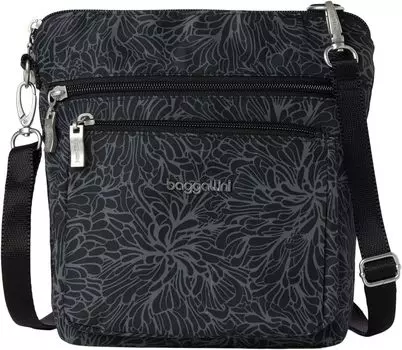 Сумка Modern Pocket Crossbody Baggallini, цвет Midnight Blossom