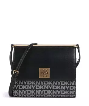 Сумка mona из искусственной кожи, зернистая яловая кожа Dkny, черный