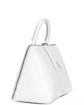 Сумка Monday с ручкой сверху The Attico, белый